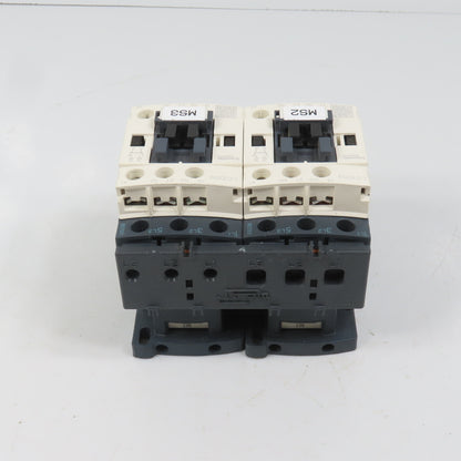 Schneider LC1D09M7 25A 600VAC Reversing Contactor 7.5HP 220V Coil