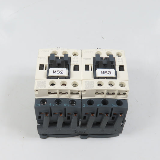 Schneider LC1D09M7 25A 600VAC Reversing Contactor 7.5HP 220V Coil