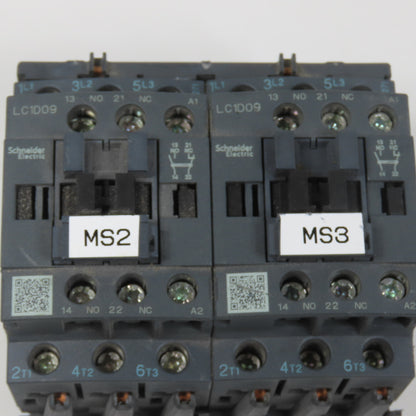 Schneider LC1D09M7 600VAC Reversing Contactor Relay 7.5HP 220V Coil