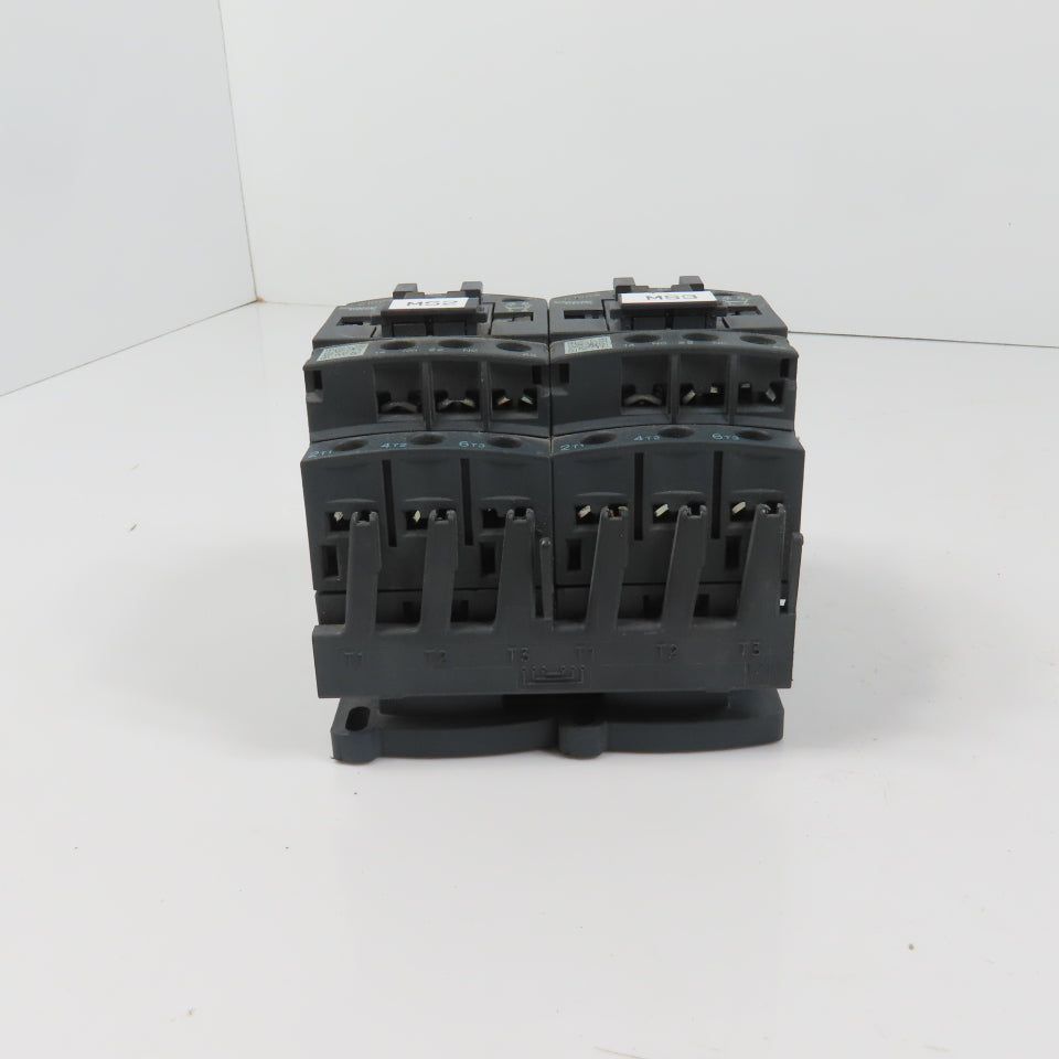 Schneider LC1D09M7 600VAC Reversing Contactor Relay 7.5HP 220V Coil