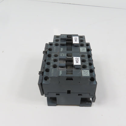 Schneider LC1D09M7 600VAC Reversing Contactor Relay 7.5HP 220V Coil