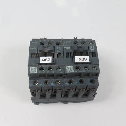 Schneider LC1D09M7 600VAC Reversing Contactor Relay 7.5HP 220V Coil