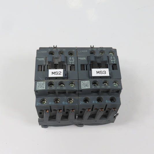 Schneider LC1D09M7 600VAC Reversing Contactor Relay 7.5HP 220V Coil