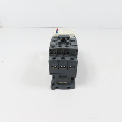 Schneider LC1D09M7 600VAC Contactor 7.5HP 220V Coil W/ LR3D07 Overload 1.6-2.5A