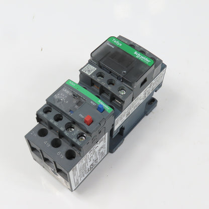 Schneider LC1D09F7 600VAC Contactor 7.5HP 110V Coil W/ LR3D12 Overload 5.5-8.0A