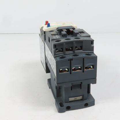 Schneider LC1D18M7 600VAC Contactor 15HP 220V Coil W/ LR3D21 Overload 12-18A