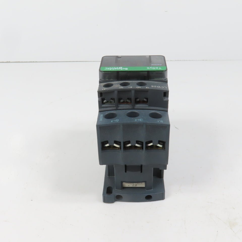 Schneider LC1D25F7 600VAC Contactor 20HP 110V Coil