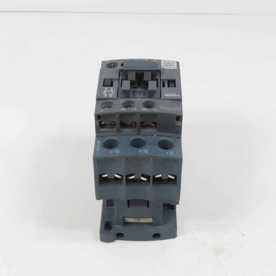 Schneider LC1D25M7 600VAC Contactor 20HP 220V Coil