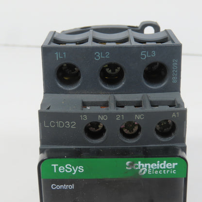 Schneider LC1D32M7 600VAC Contactor 25HP 220V Coil