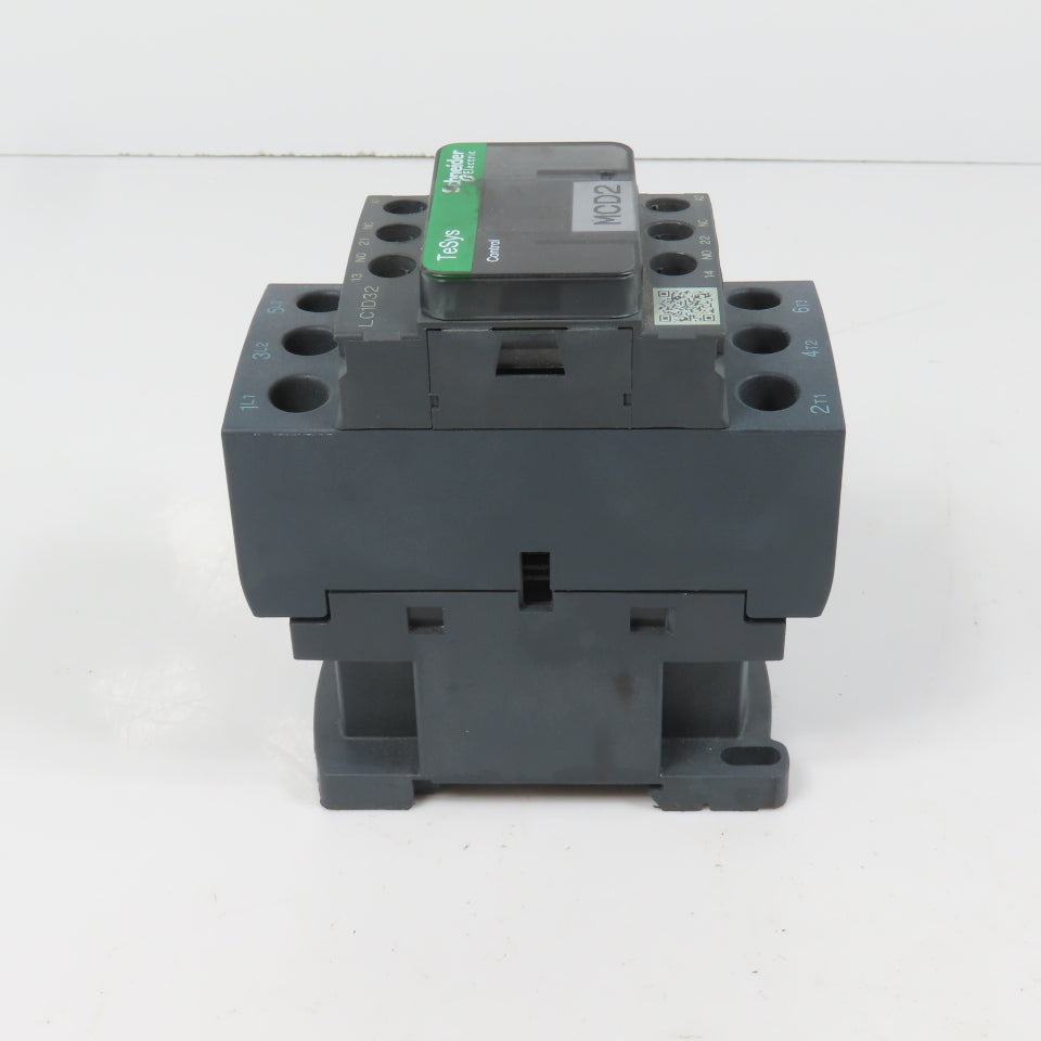 Schneider LC1D32M7 600VAC Contactor 25HP 220V Coil