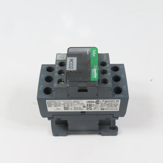Schneider LC1D32M7 600VAC Contactor 25HP 220V Coil