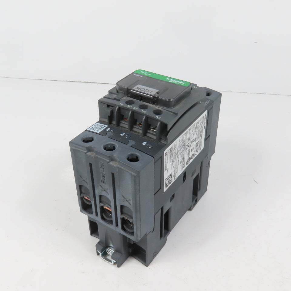 Schneider LC1D40AM7 600VAC Contactor 30HP 220V Coil