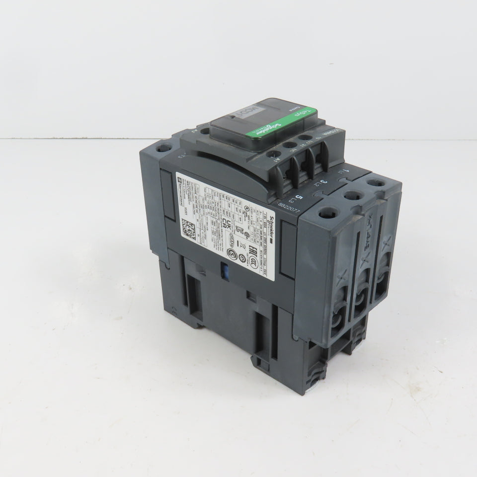 Schneider LC1D40AM7 600VAC Contactor 30HP 220V Coil
