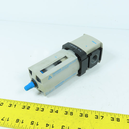 Festo LF-M2-G1/2-ES Compressed Air Filter 1/2" NPT