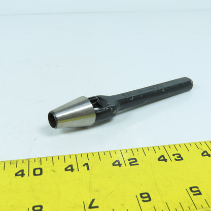 CS Osborne (1) 3/8" & (3) 3/4" Arch Leather Round Hole Punches Lot Of 4
