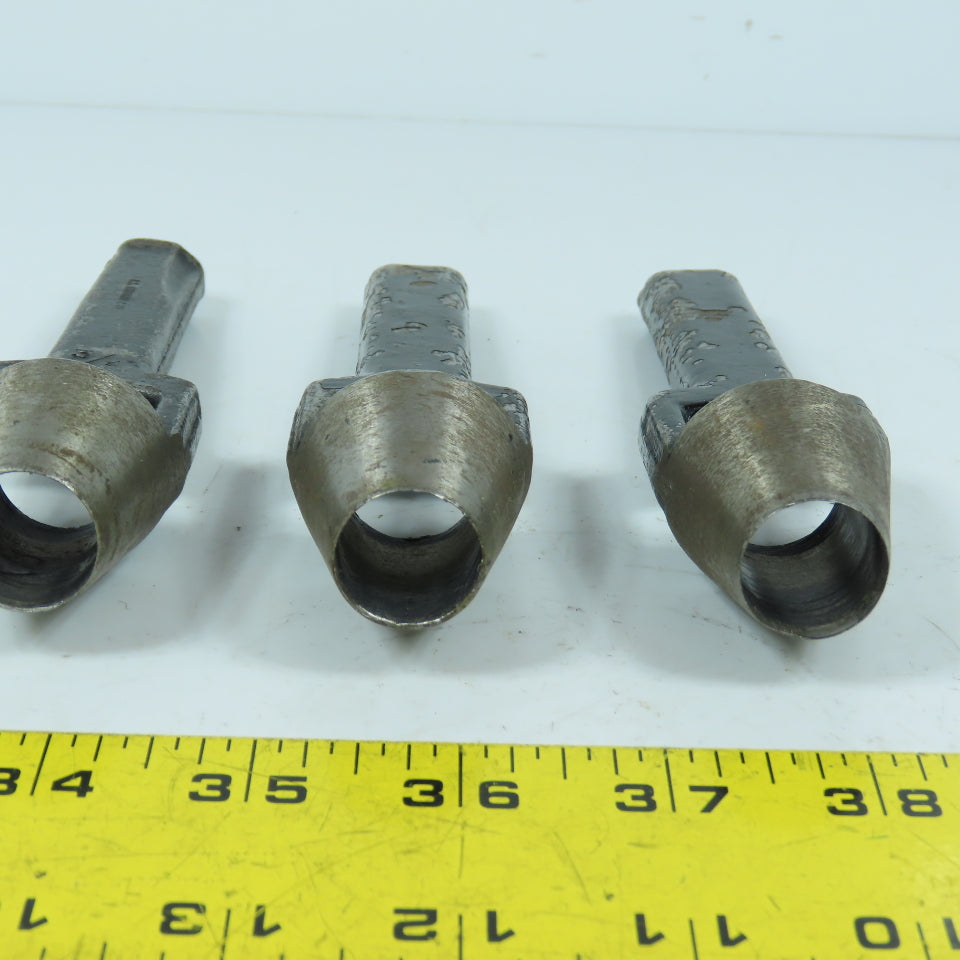 CS Osborne (1) 3/8" & (3) 3/4" Arch Leather Round Hole Punches Lot Of 4