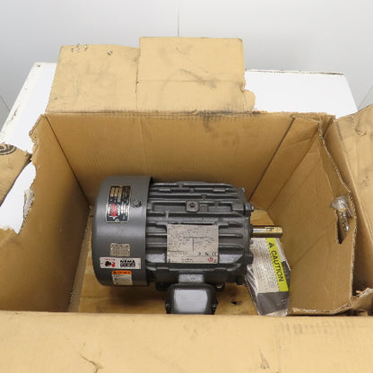 US Nidec HD3P1E GF01 3HP AC Electric Motor 3540RPM 230/460V 182T Frame Tested