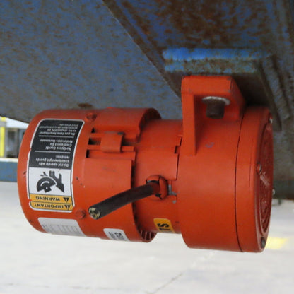 60" x 42" x 29" Deep Rolling Bulk Dry Material Storage Feed Hopper