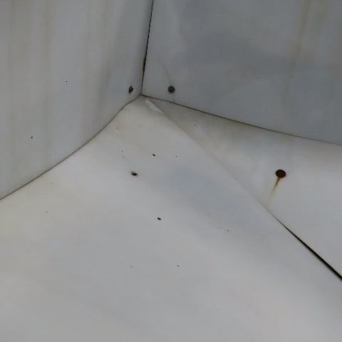 60" x 42" x 29" Deep Rolling Bulk Dry Material Storage Feed Hopper