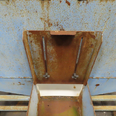 60" x 42" x 29" Deep Rolling Bulk Dry Material Storage Feed Hopper