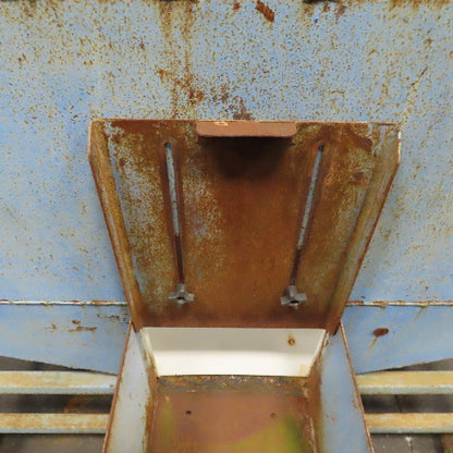 60" x 42" x 29" Deep Rolling Bulk Dry Material Storage Feed Hopper