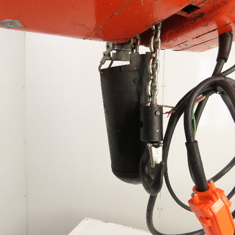 CM Lodestar Model L 1 Ton 2000 LB Electric Chain Hoist 15' Lift 16FPM 230/460V