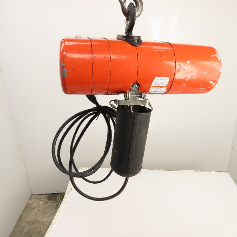 CM Lodestar Model L 1 Ton 2000 LB Electric Chain Hoist 15' Lift 16FPM 230/460V