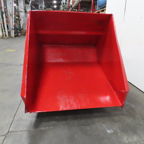 Jesco 211751 2 Cu/Yd 2000# Self Dumping Trash Scrap Recycling Hopper On Casters
