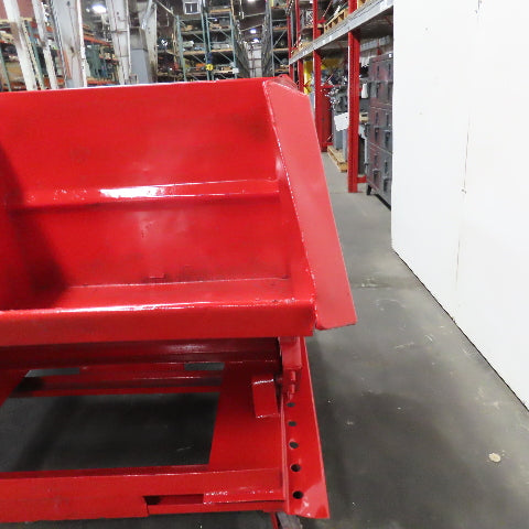 Jesco 211751 2 Cu/Yd 2000# Self Dumping Trash Scrap Recycling Hopper On Casters