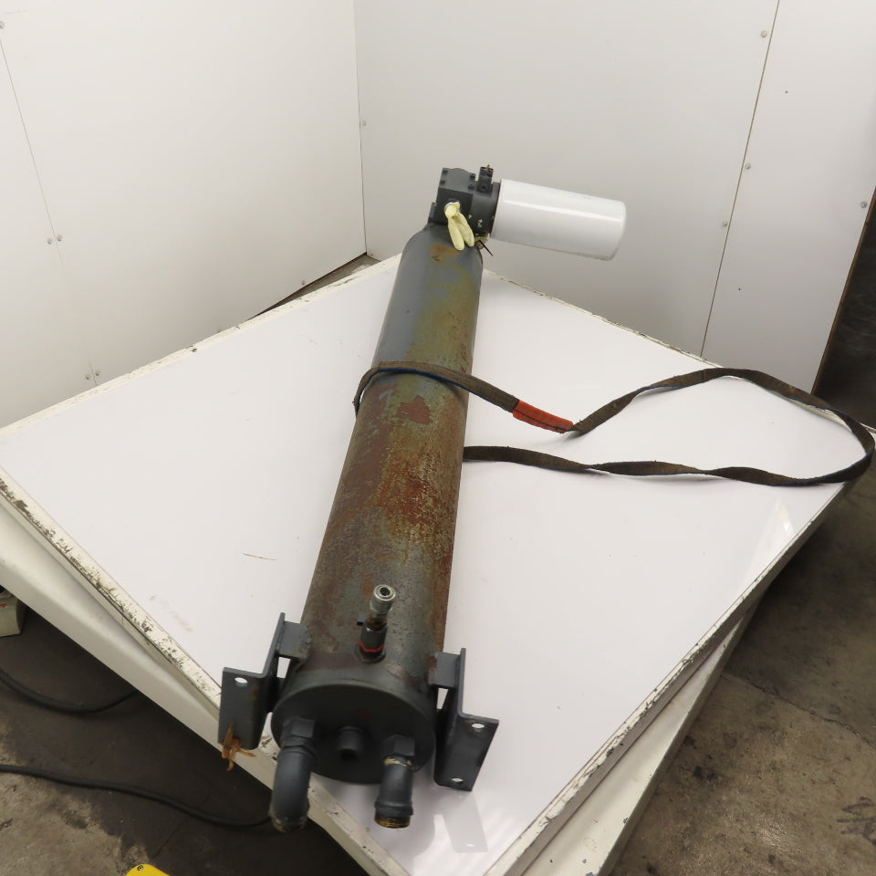 Kaeser DS 200 150HP Rotary Screw Air Compressor Oil Cooler Exchanger Assembly