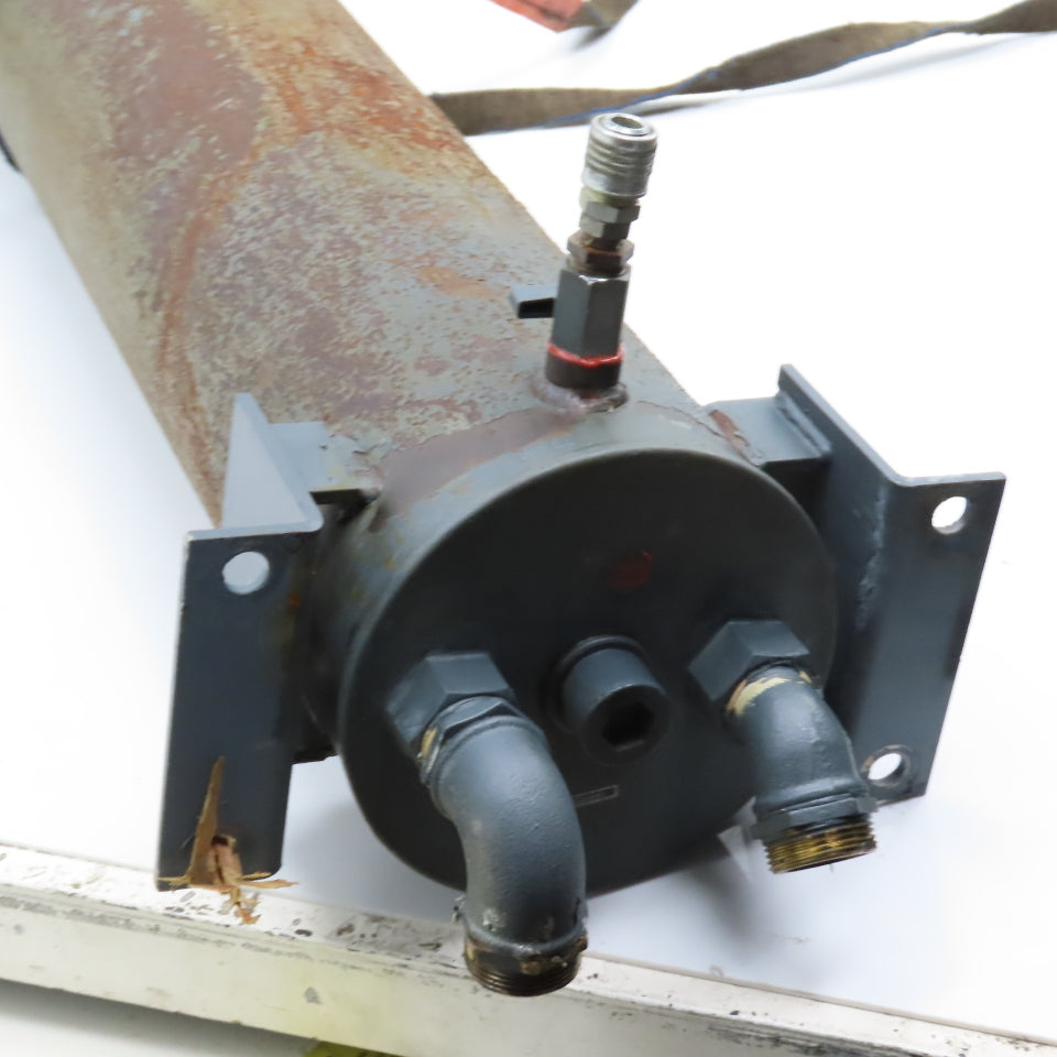 Kaeser DS 200 150HP Rotary Screw Air Compressor Oil Cooler Exchanger Assembly
