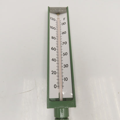 Johnson 0-120°F Glass Thermometer 9" Long Tilt Base 4" Probe