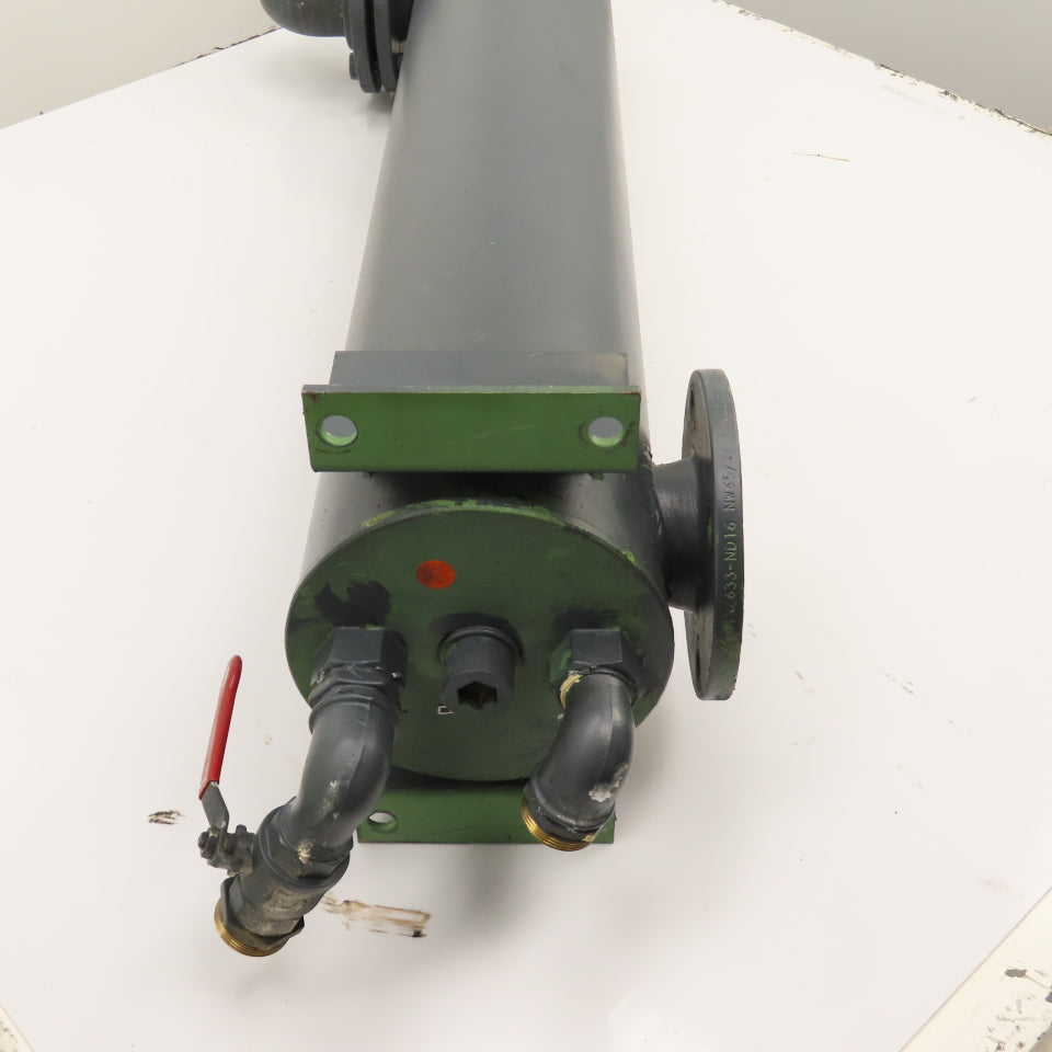 Kaeser DS 200 150HP Air Compressor Tube Heat Exchanger Assembly 16 / 25 Bar