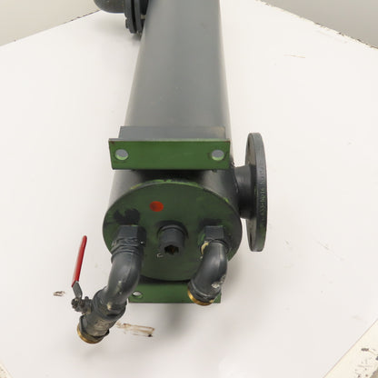 Kaeser DS 200 150HP Air Compressor Tube Heat Exchanger Assembly 16 / 25 Bar