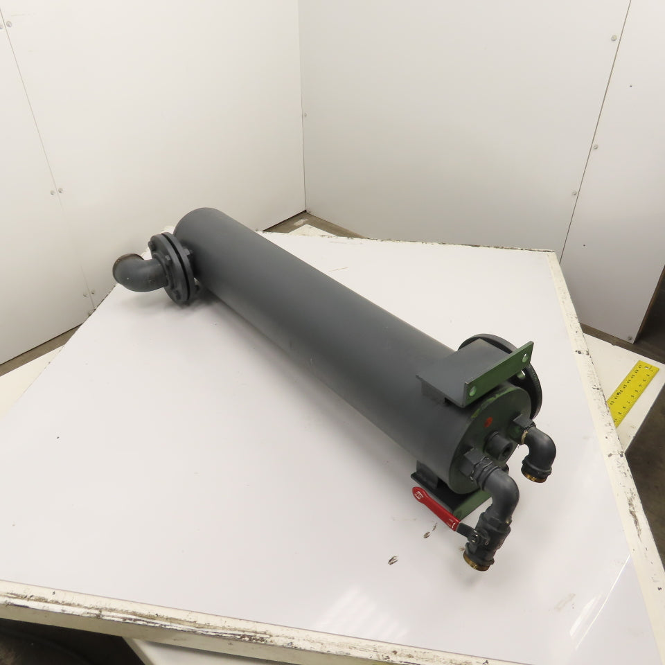 Kaeser DS 200 150HP Air Compressor Tube Heat Exchanger Assembly 16 / 25 Bar