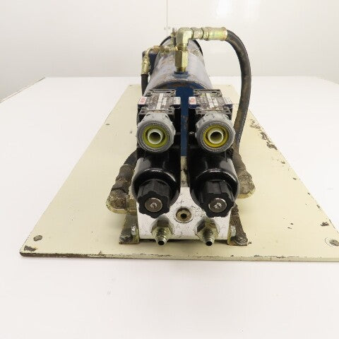 Plate Mounted 2HP 1.4 Gallon Hydraulic Power Unit 230/460V 2 Valves & Manifold