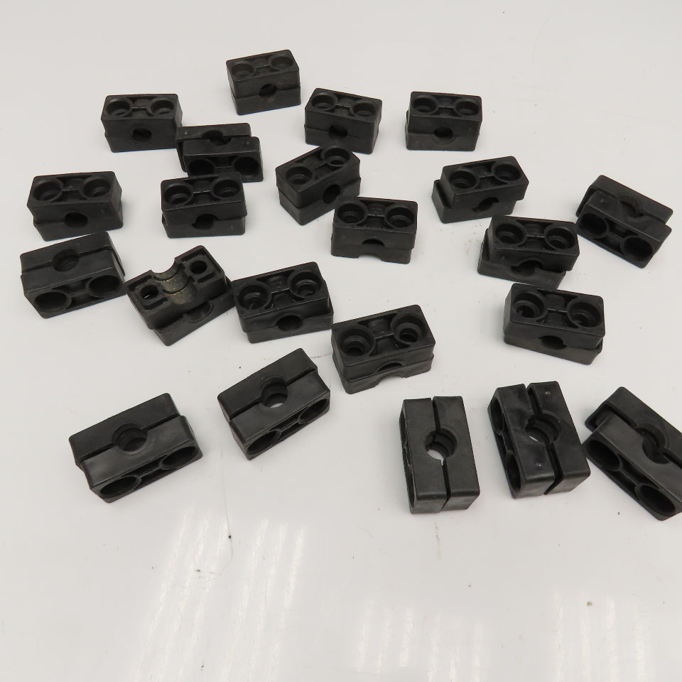 Parker 5/8" Hose Management Plastic Clamps Lot of 22 Sets