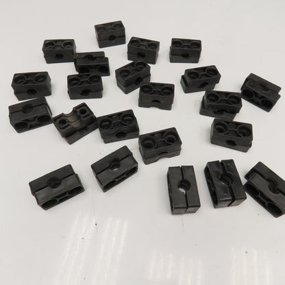 Parker 5/8" Hose Management Plastic Clamps Lot of 22 Sets