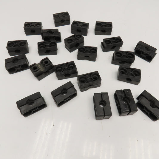 Parker 5/8" Hose Management Plastic Clamps Lot of 22 Sets