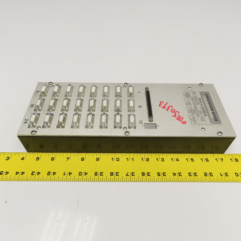 Precision Gage DAQ L24A0F10 24 LVDT Port Interface