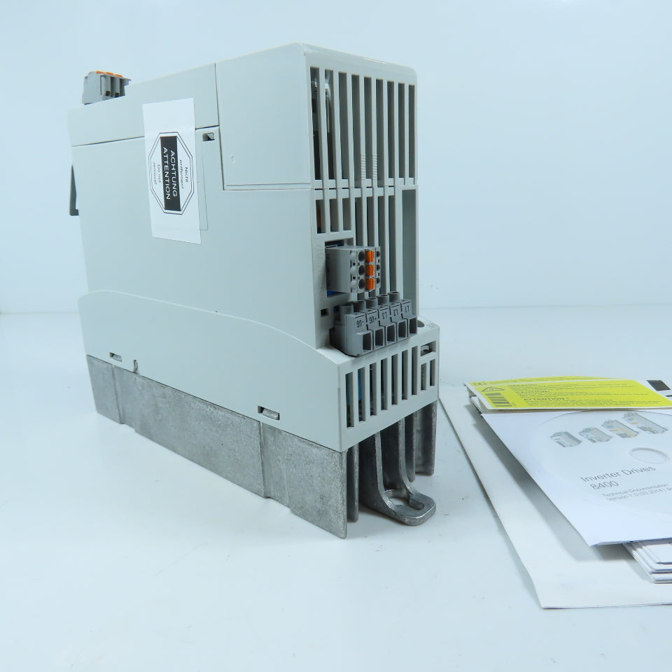 Lenze E84AVSCE5514SX0 0.55kW Frequency Inverter Drive 3PH 400/500V 1.8A NEW