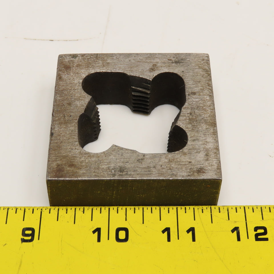 Morse 1"-12 Square Threading Die LEFT Hand USA 2-1/2"