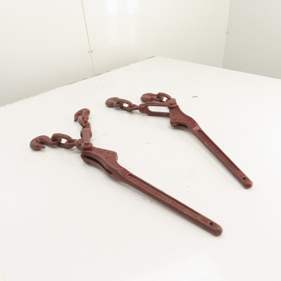 Gold Tip G70-G80 5/16"-3/8" WLL 7100 lbs Lever Type Load Chain Snap Binder Lot/2