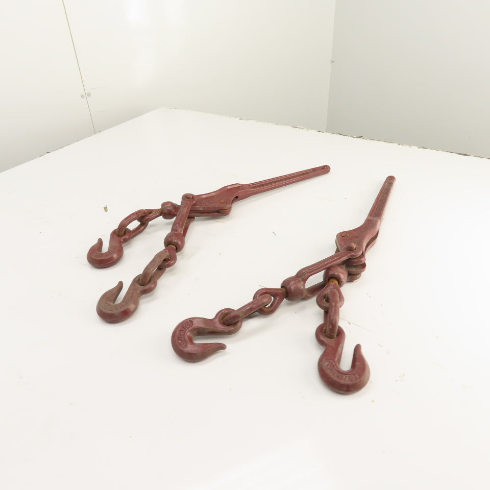 Gold Tip G70-G80 5/16"-3/8" WLL 7100 lbs Lever Type Load Chain Snap Binder Lot/2