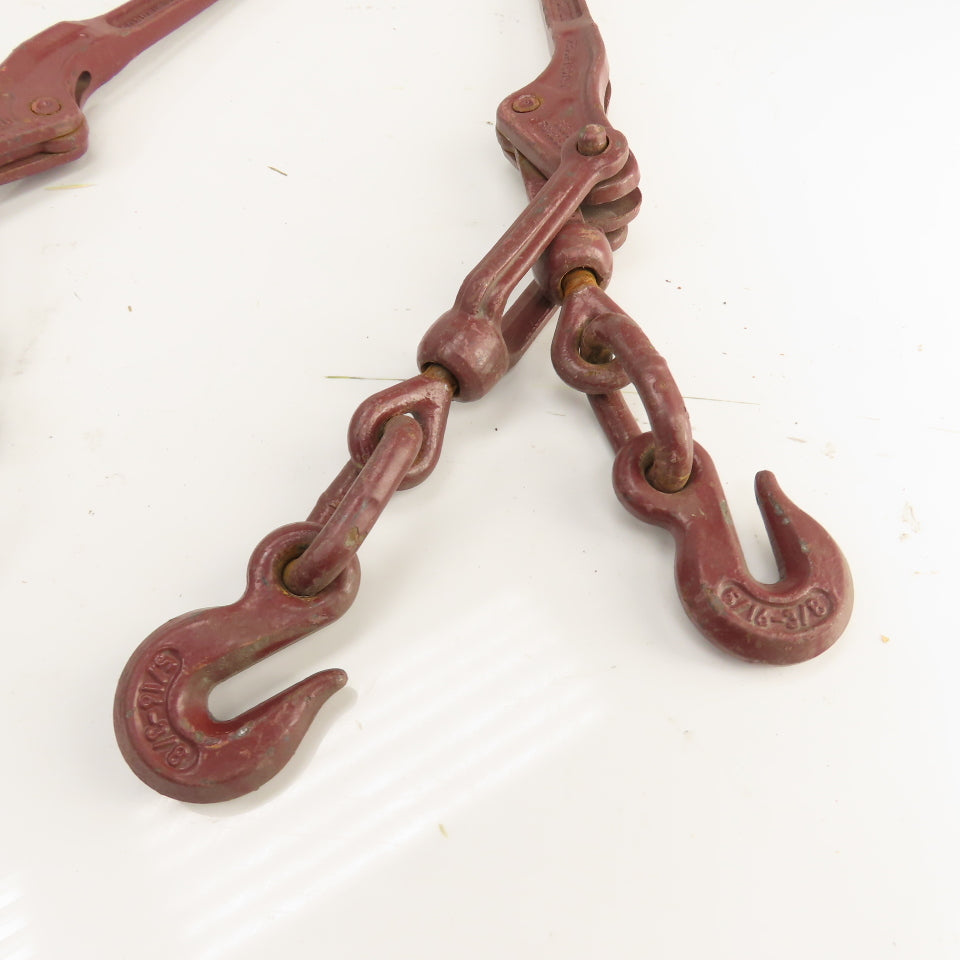 Gold Tip G70-G80 5/16"-3/8" WLL 7100 lbs Lever Type Load Chain Snap Binder Lot/2