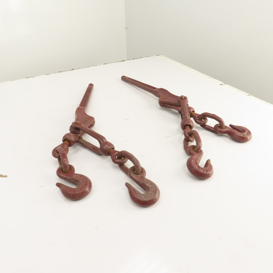 Gold Tip G70-G80 5/16"-3/8" WLL 7100 lbs Lever Type Load Chain Snap Binder Lot/2