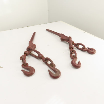 Gold Tip G70-G80 5/16"-3/8" WLL 7100 lbs Lever Type Load Chain Snap Binder Lot/2