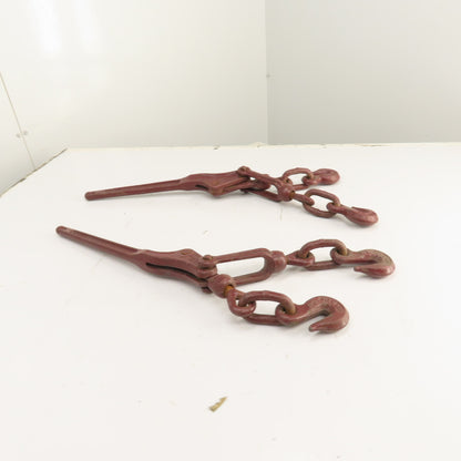 Gold Tip G70-G80 5/16"-3/8" WLL 7100 lbs Lever Type Load Chain Snap Binder Lot/2