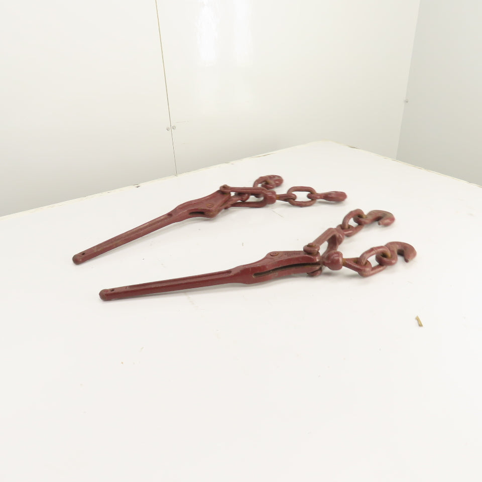 Gold Tip G70-G80 5/16"-3/8" WLL 7100 lbs Lever Type Load Chain Snap Binder Lot/2