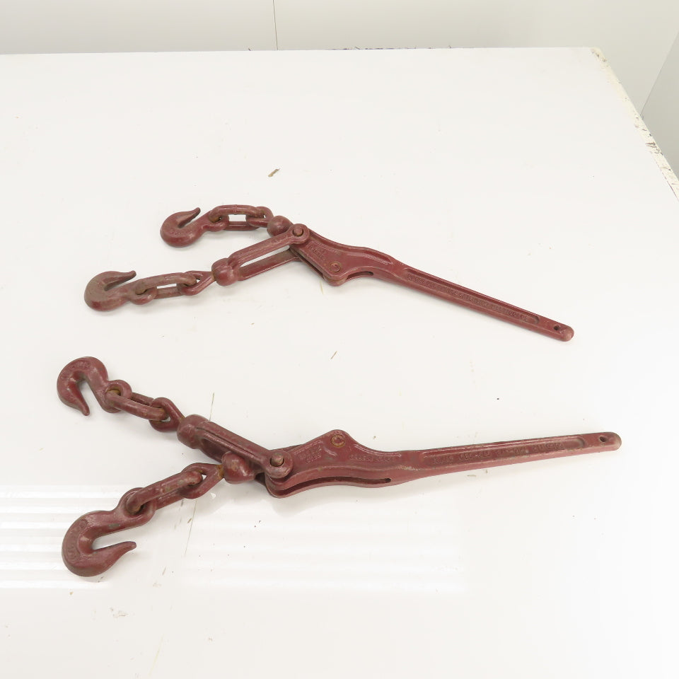 Gold Tip G70-G80 5/16"-3/8" WLL 7100 lbs Lever Type Load Chain Snap Binder Lot/2